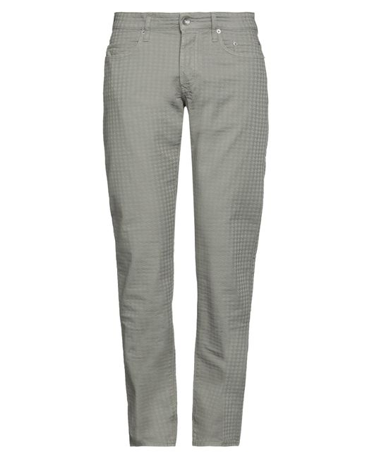 Siviglia Gray Pants Cotton, Elastane for men