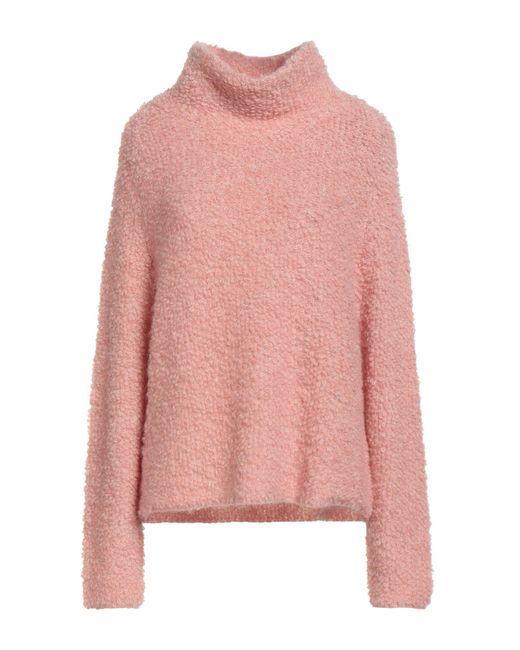 Caractere Pink Rollkragenpullover