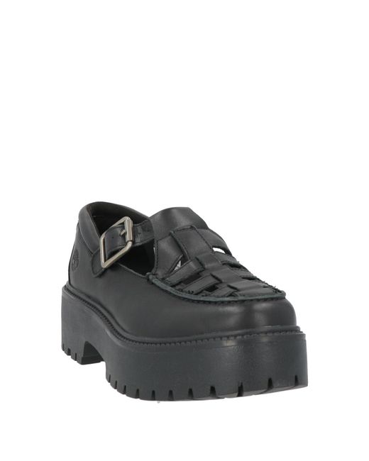 Timberland Black Mokassin