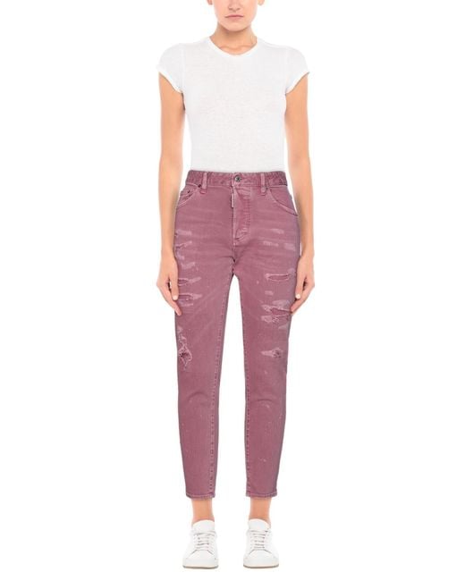 Pantaloni Jeans di DSquared² in Red