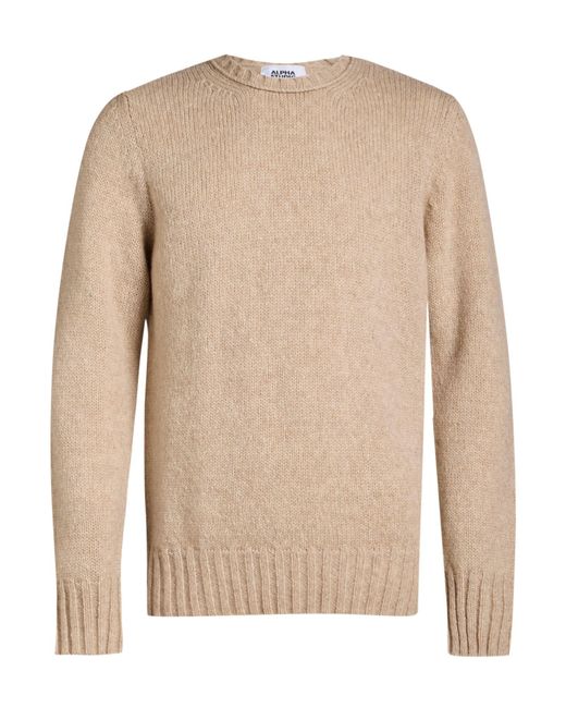 Alpha Studio Natural Sweater Wool, Polyamide, Alpaca Wool for men