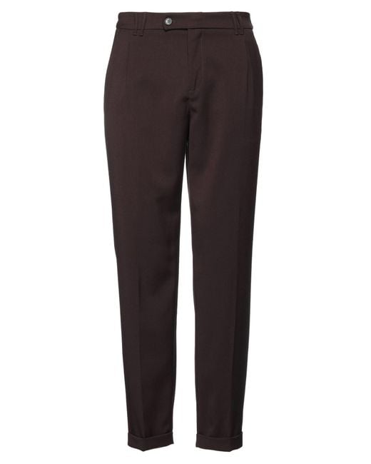Alpha Studio Brown Trouser for men