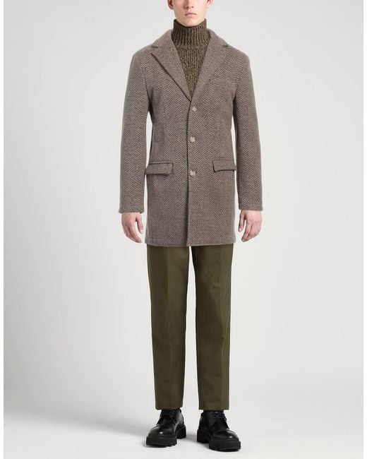 AT.P.CO Brown Coat for men