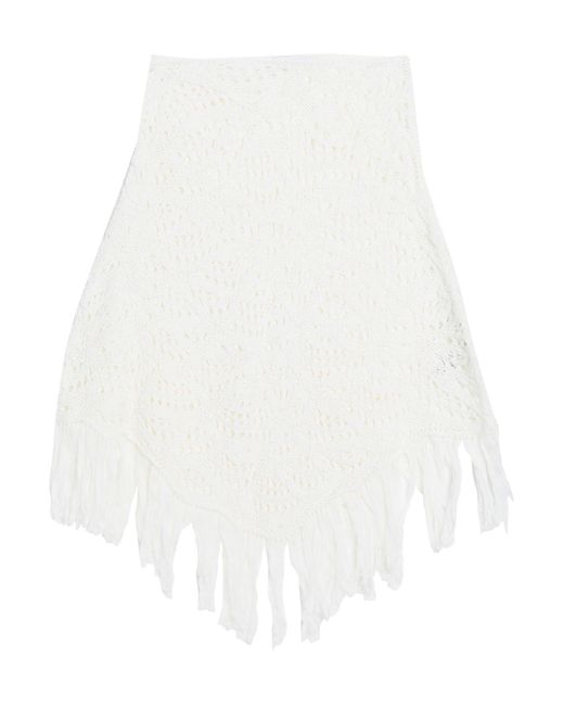 Fabiana Filippi White Midi Skirt
