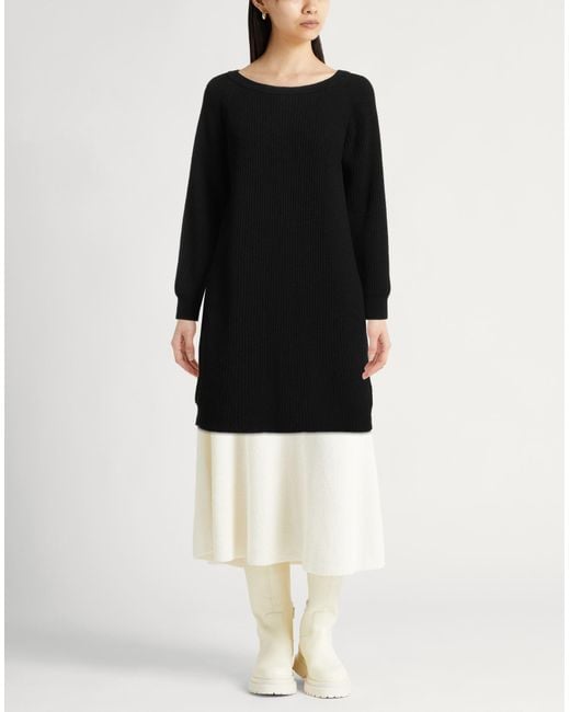 Semicouture Black Sweater Wool, Polyamide