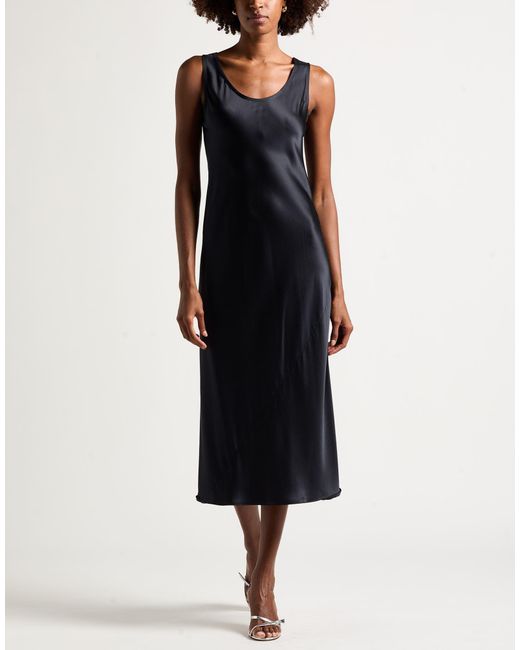 Max Mara Black Midi Dress