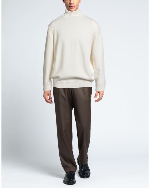 Diktat White Turtleneck for men