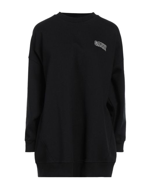 Ganni Black Sweatshirt