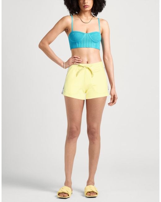 Moschino Yellow Shorts & Bermuda Shorts