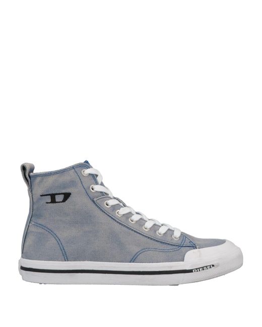 diesel blue trainers