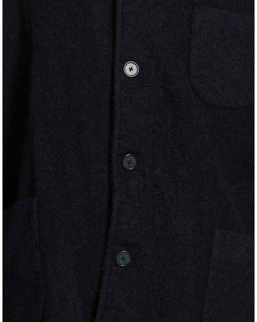 Santaniello Blue Jacket Wool, Polyamide, Elastane for men