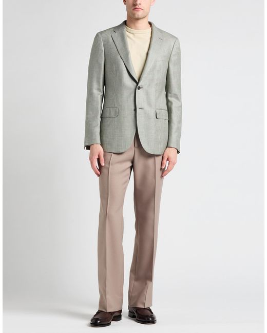 Boglioli Gray Blazer for men