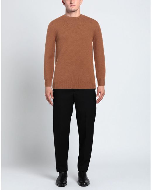 Alpha Studio Brown Jumper for men
