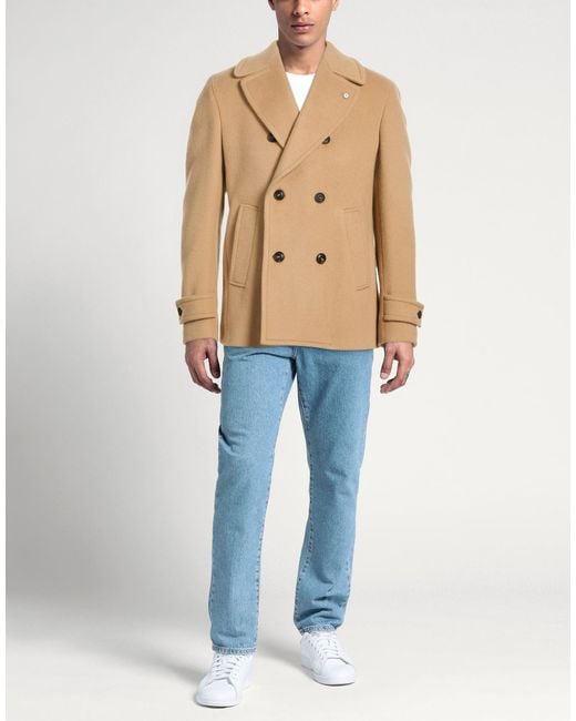 L.b.m. 1911 Natural Coat Wool, Nylon for men