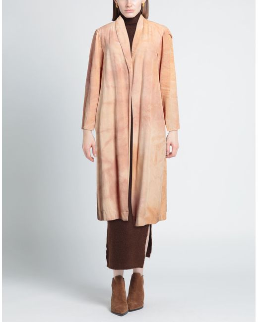Momoní Pink Overcoat & Trench Coat