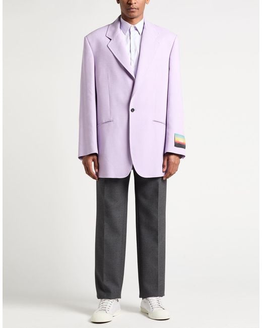 Americana MSGM de hombre de color Purple