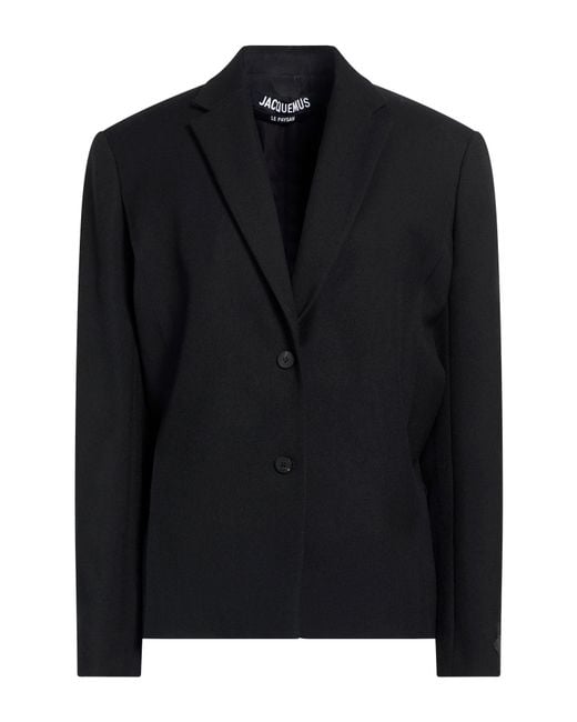 Jacquemus Black Blazer Virgin Wool