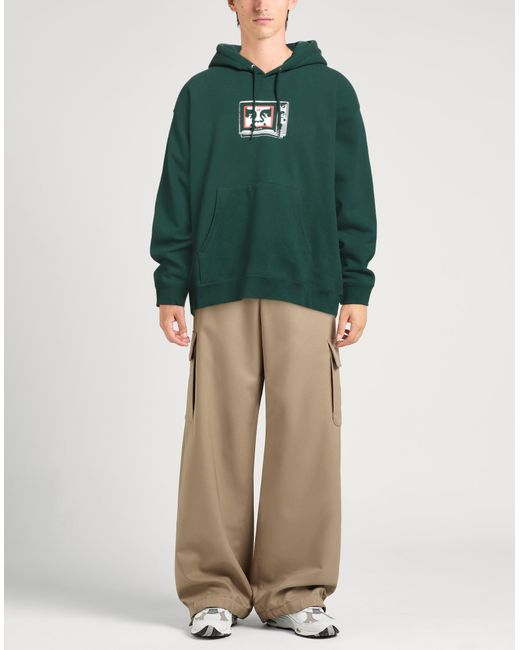 Obey Green Sweatshirts for men