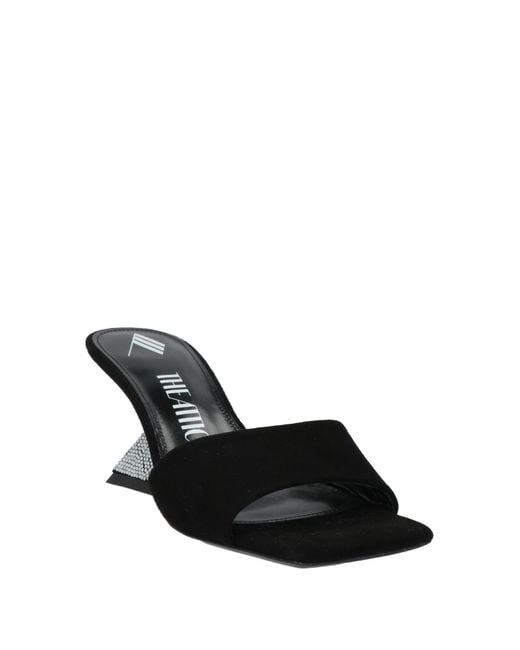 The Attico Black Sandals