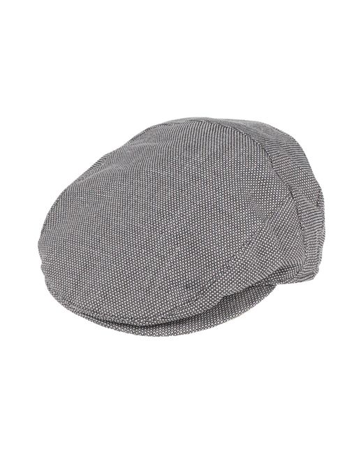 Borsalino Gray Hat Linen, Wool for men