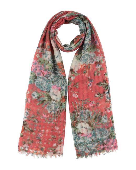 Epice Red Scarf Wool