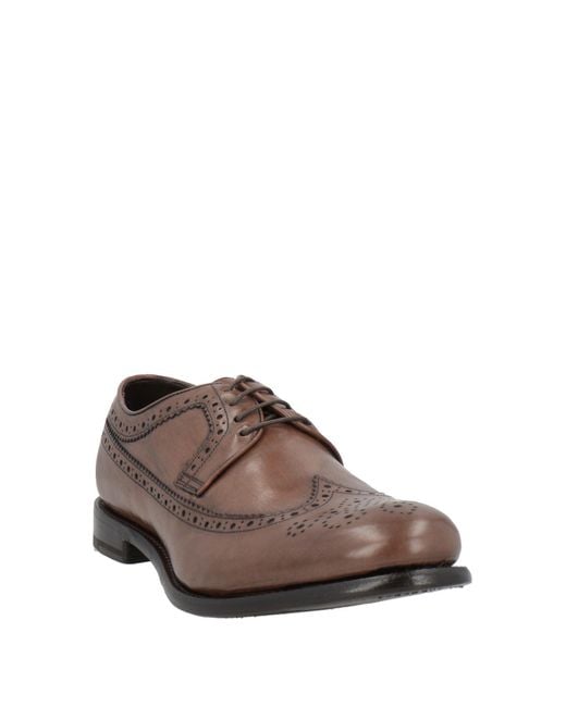 Ortigni Brown Lace-up Shoes for men