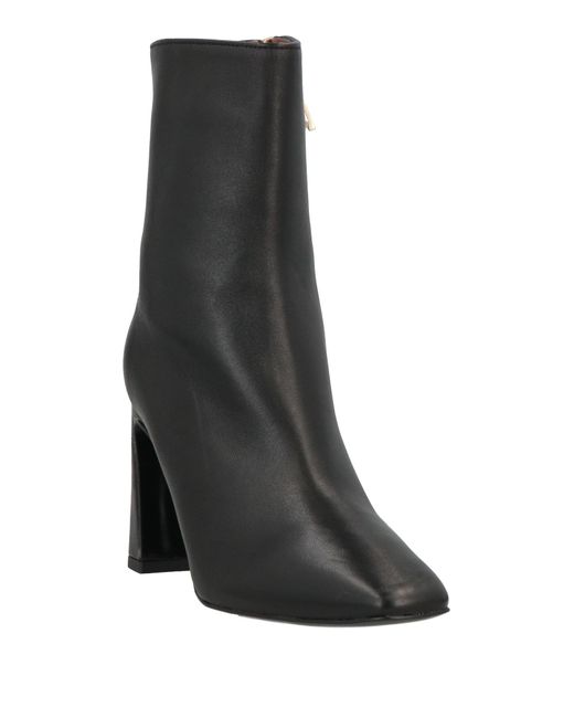 Baldinini Black Ankle Boots Soft Leather