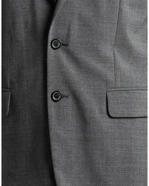 DSquared² Blue Lead Suit Virgin Wool, Elastane for men