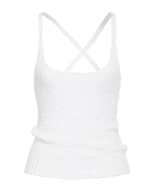 Eleventy White Top Cotton