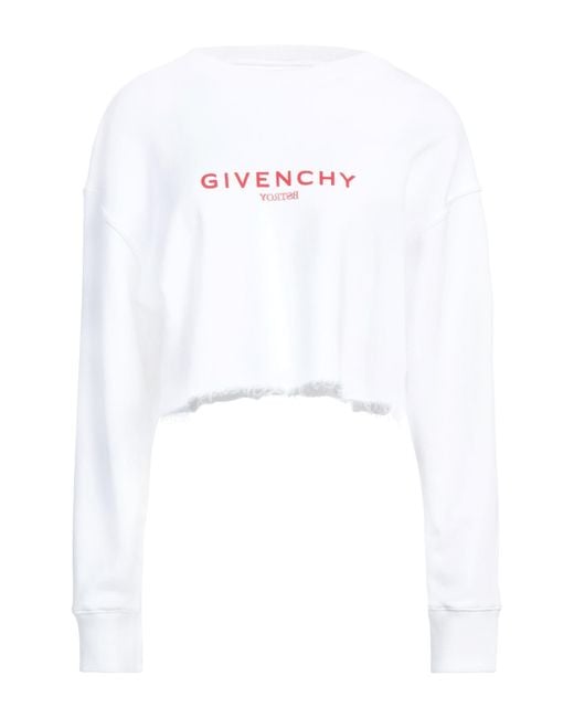 Givenchy 2025 white sweatshirt