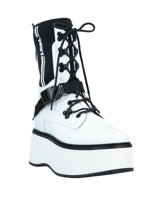 Loriblu Black Ankle Boots Calfskin, Textile Fibers, Goat Skin