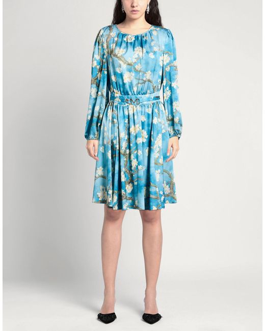 MARCIANO BY GUESS Blue Mini Dress