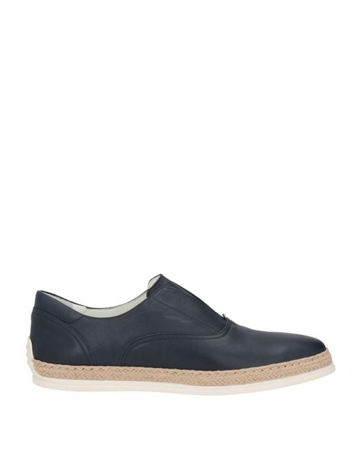 Triver Flight Blue Loafers Leather for men