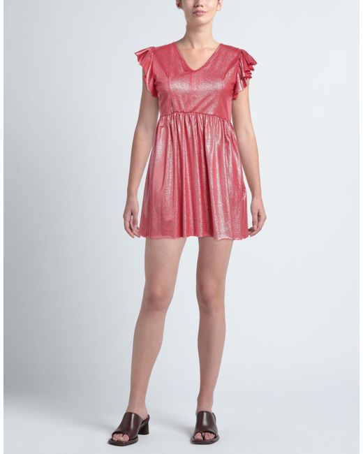 Odi Et Amo Pink Mini Dress
