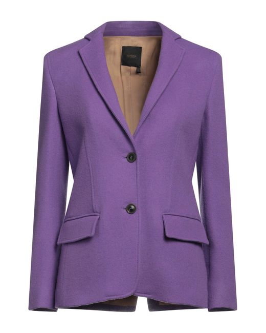 Agnona Purple Blazer