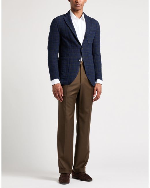 Boglioli Blue Blazer for men