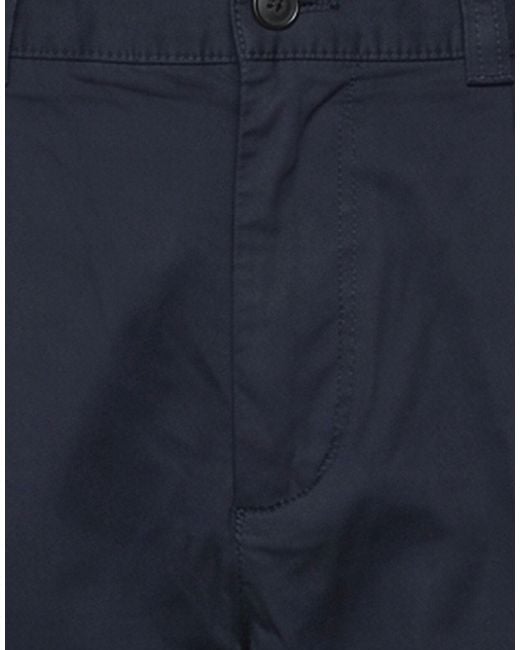 Boss Blue Pants Cotton, Elastane for men
