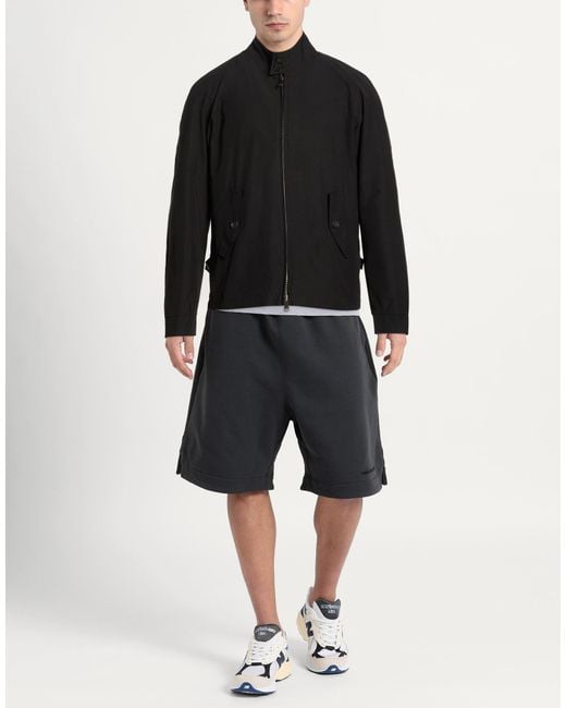 Baracuta Black Jacket Cotton, Polyester for men