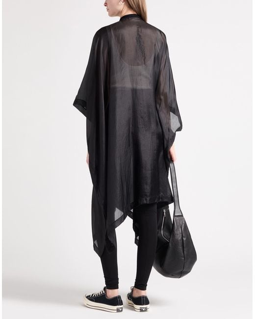 Rick Owens Black Cape