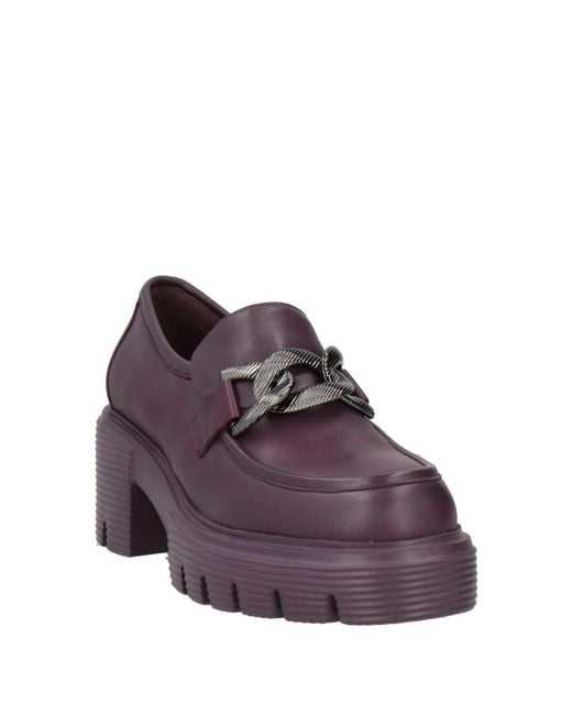 Jeannot Purple Loafers