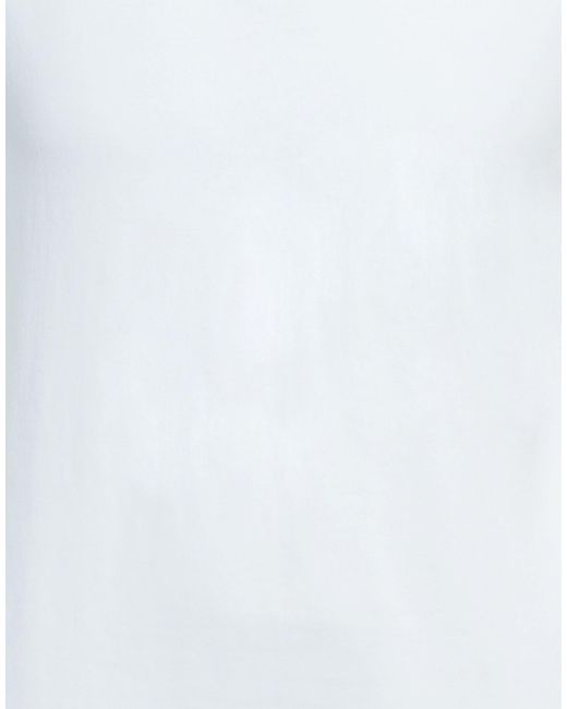 Alpha Studio White Polo Shirt Cotton, Elastane for men