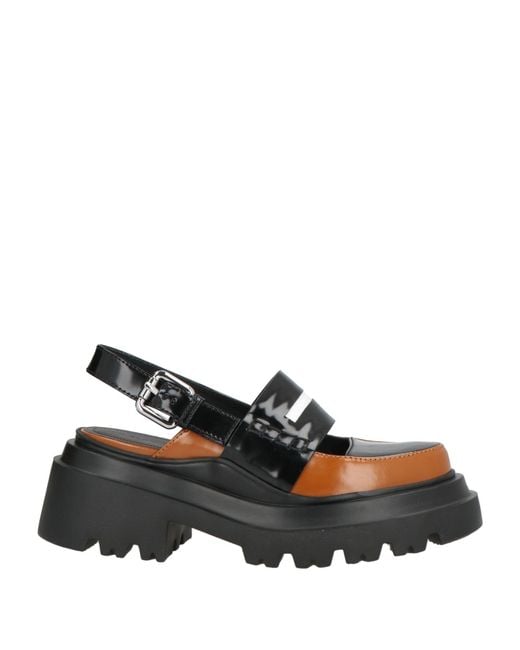 Plan C Black Pumps Calfskin