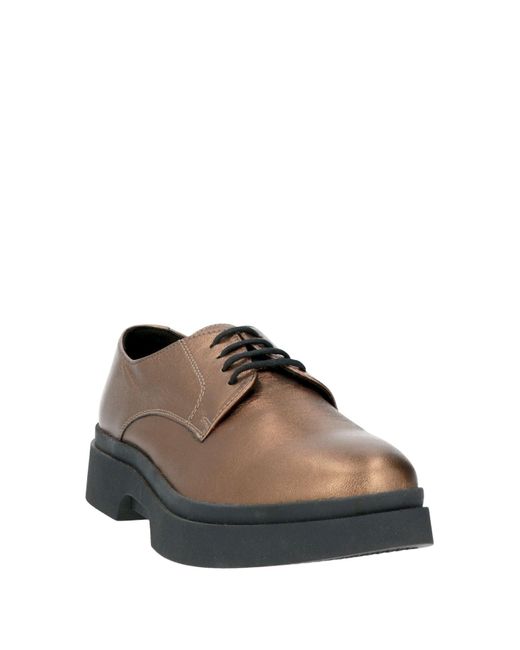 Geox Brown Lace-up Shoes