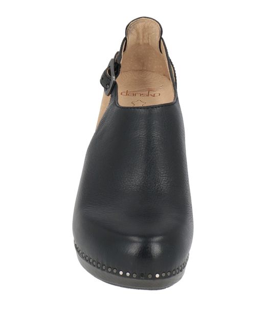 Dansko Black Mules & Clogs Leather