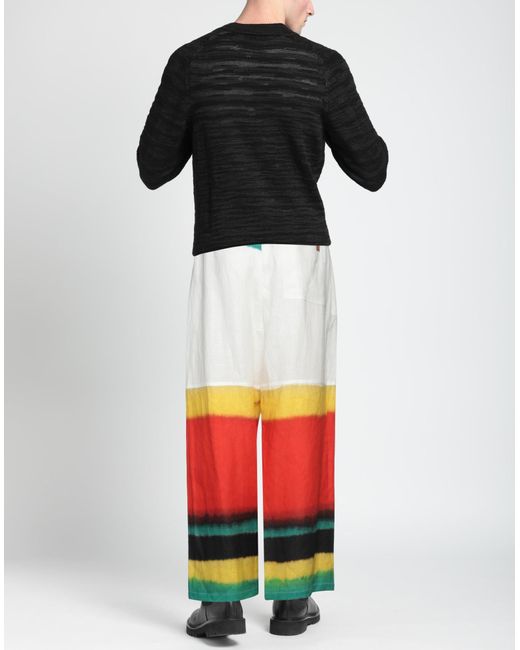 Loewe Multicolor X Paula's Ibiza Striped Drawstring Trousers for men