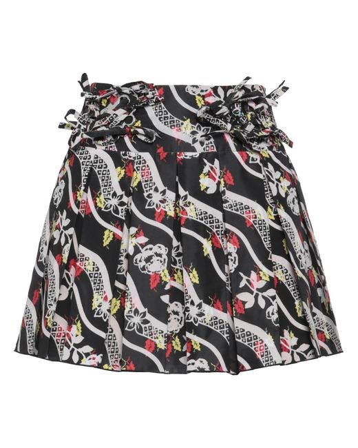 Chopova Lowena Black Mini Skirt