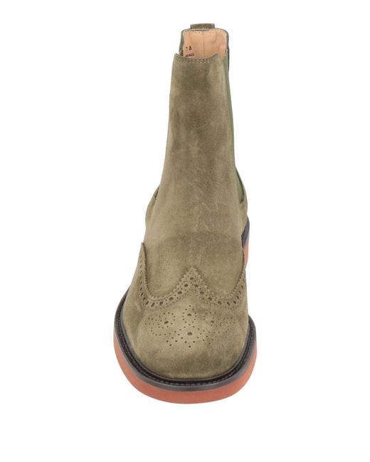 Tod's Green Ankle Boots for men