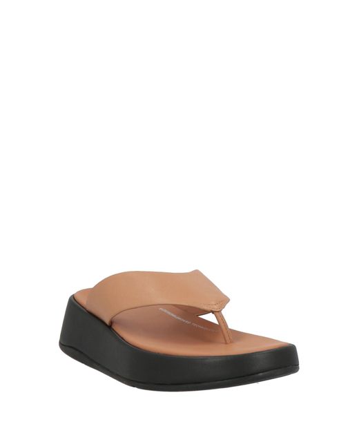 Fitflop Brown Thong Sandal