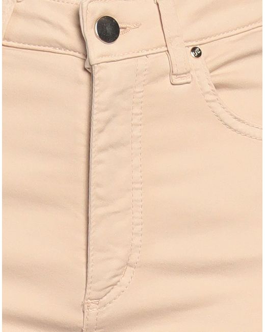 D.exterior Natural Pants Cotton, Elastane