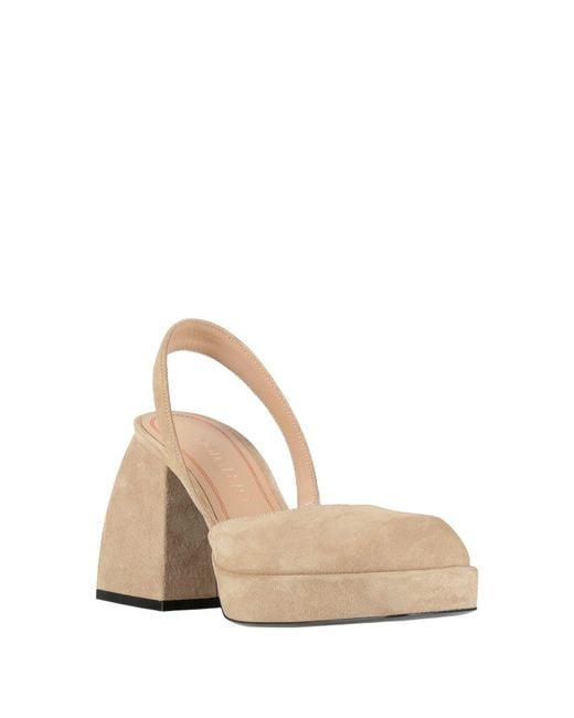 NODALETO Natural Pumps Leather